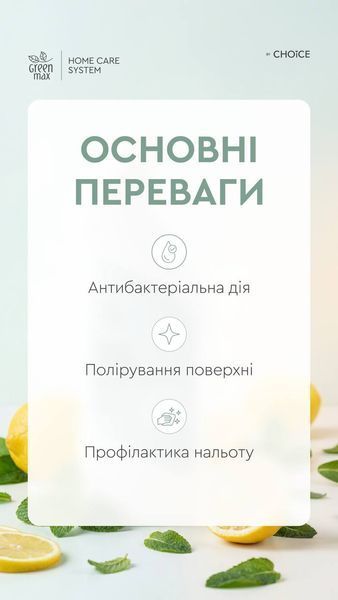 Екогель для очищення туалету Mint&Citrus 88598 фото